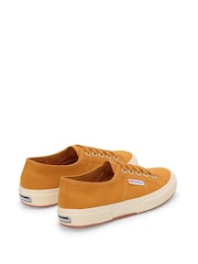 Superga 2750 Cotu Classic Canvas Trainers – Mustard/Brown - Image 3 of 5