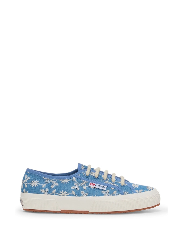 Superga 2750 Sangallo Canvas White Trainers - Image 1 of 5