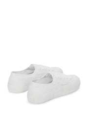 Superga 2750 Flower Sangallo Canvas White Trainers - Image 3 of 5