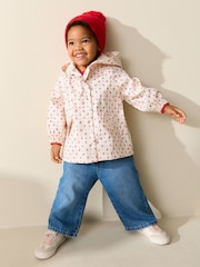 Ecru Floral Printed Coat (9mths-7yrs) - Image 2 of 11