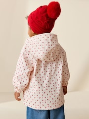 Ecru Floral Printed Coat (9mths-7yrs) - Image 3 of 11