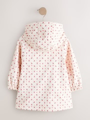 Ecru Floral Printed Coat (9mths-7yrs) - Image 7 of 11