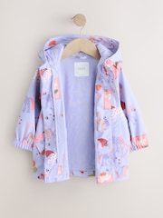 Purple Unicorn Printed Coat (9mths-7yrs) - Image 6 of 11