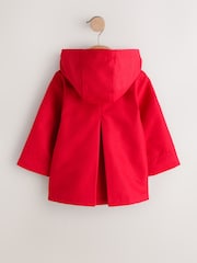 Red Shower Resistant Button Front Coat (3mths-7yrs) - Image 2 of 6