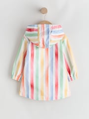 Multi Stripe Shower Resistant Printed Cagoule Jacket (3mths-7yrs) - Image 6 of 8