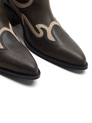 Off The Hook Hoxton Leather Mid Calf Boots - Imagen 4 de 4