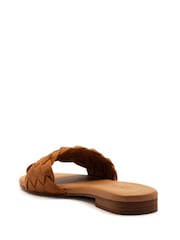 Off The Hook Clerkenwell Leather Open Toe Flat Sandals - Imagen 5 de 8