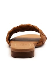 Off The Hook Clerkenwell Leather Open Toe Flat Sandals - Imagen 7 de 8