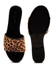 Off The Hook Animal Strand Buckle Clog Sandals - Image 6 of 6