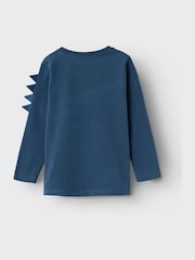 Name It Blue Jurassic Long Sleeve T-Shirt - Image 4 of 4