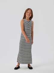 Name It White Sleeveless Stripe Maxi Dress - Image 1 of 3