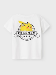 Camiseta de algodón 100 % con diseño de Pikachu de Pokémon de Name It - Imagen 2 de 3
