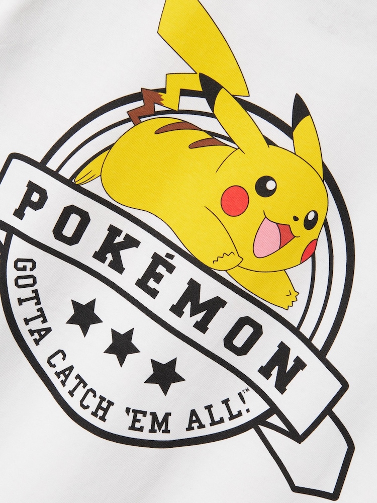 Camiseta de algodón 100 % con diseño de Pikachu de Pokémon de Name It - Imagen 3 de 3