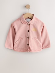 Pink Sun Back Print Denim Jacket (3mths-7yrs) - Image 5 of 8