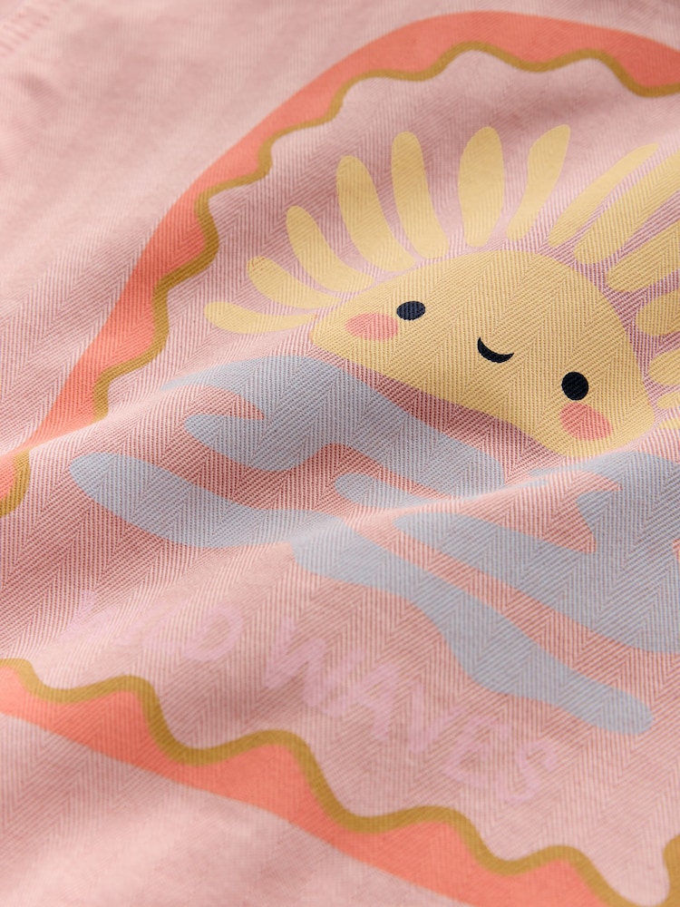 Pink Sun Back Print Denim Jacket (3mths-7yrs) - Image 8 of 8