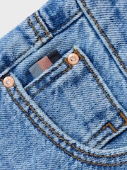 Name It Blue High Waist Straight Leg Jeans - Image 4 of 5