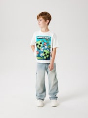 Name It White Minecraft Graphic T-Shirt - Image 2 of 4