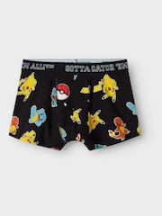 Name It Black Pokemon Boxers 2 Pack - Image 3 of 4