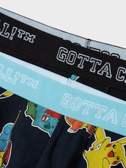Name It Black Pokemon Boxers 2 Pack - Image 4 of 4