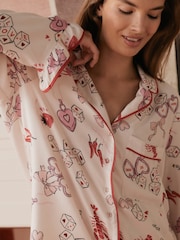 Set de pantalones cortos de manga larga Be Mine Love de Bath & Body Works - Imagen 6 de 6