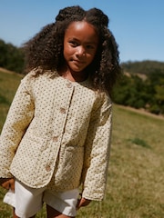 Žuta i crna tačka - Pamučna prošivena jakna (3-16god.) - Slika 1 od 6