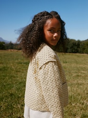 Žuta i crna tačka - Pamučna prošivena jakna (3-16god.) - Slika 5 od 6