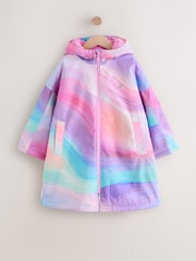 Pink Marble Waterproof Changing Robe (3-16yrs) - Image 1 of 7