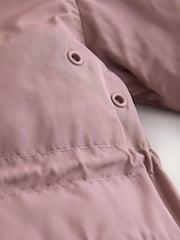 Dusky Pink Waterproof Padded Coat (3-16yrs) - Image 11 of 13