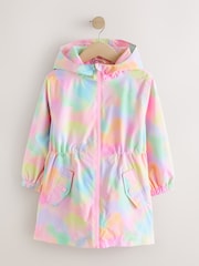 Pink Marble Waterproof Printed Cagoule (3-16yrs) - Image 5 of 9