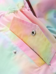 Pink Marble Waterproof Printed Cagoule (3-16yrs) - Image 8 of 9