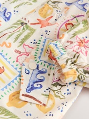 Yellow Brights Waterproof Printed Jacket (3-16yrs) - Image 4 of 5