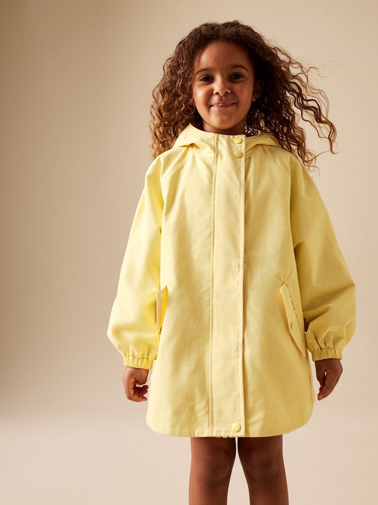 أصفر فاتح - Shower Resistant Raincoat (6-14yrs) - صورة 2 من 13