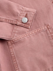 وردي - سترة بياقة كوردروي (3-16سنة) - صورة 4 من 5