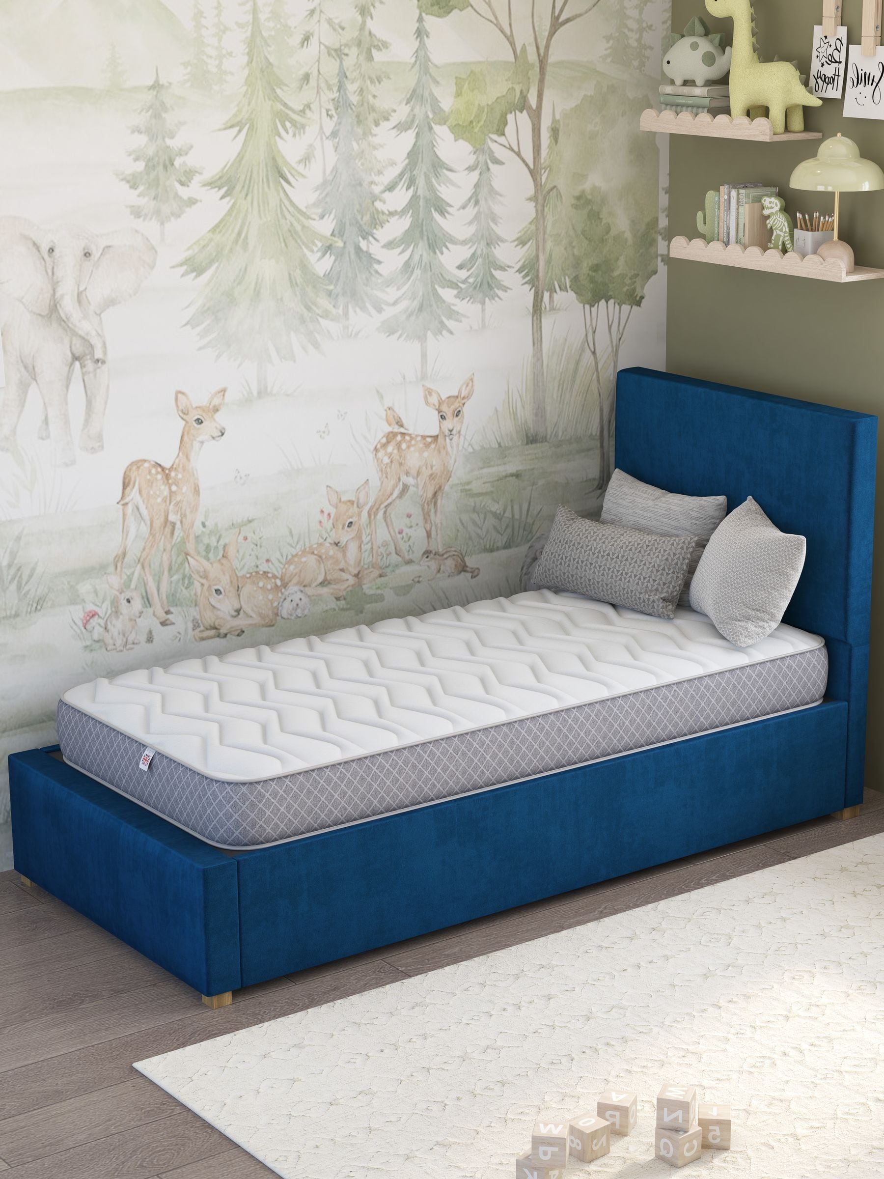 Aspire Kids Small Single Sprung Anti Allergy Mattress - Image 5