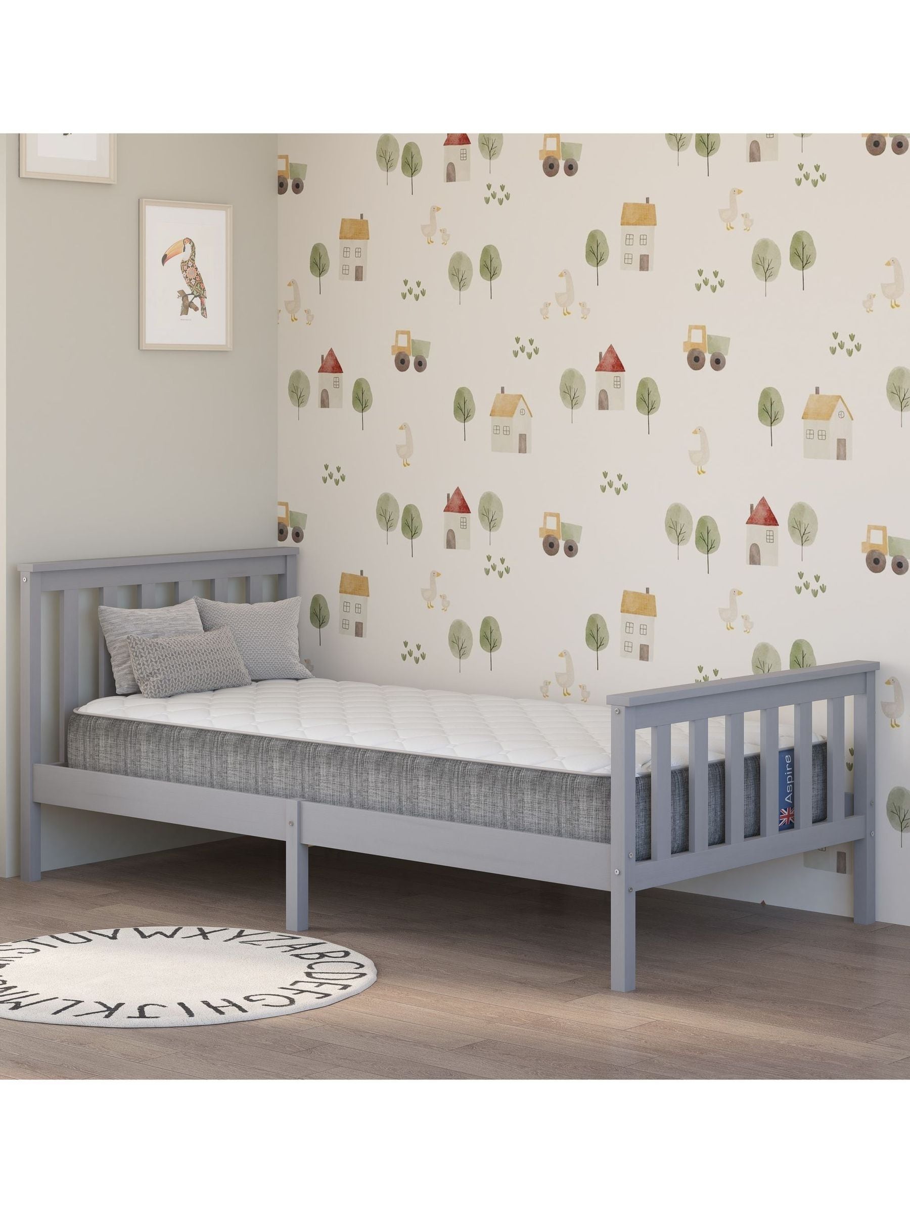 Aspire Kids OEKO TEX Pocket Sprung Memory Foam Hybrid Mattress - Single - Medium - Image 3