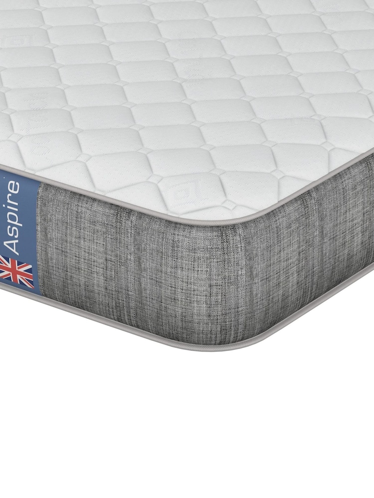 Aspire Furniture Kids Memory Mattress with Triple Foam Layers with Fabric - Image 5 of 5