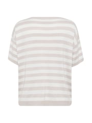 Kaffe Natural Karegina Short Sleeve Pullover Jumper - Image 7 of 7