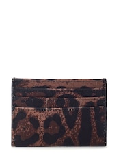 Moda in Pelle Animal Print Ali Card Wallet - Image 2 of 4