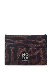 Moda in Pelle Animal Print Ali Card Wallet - Image 4 of 4