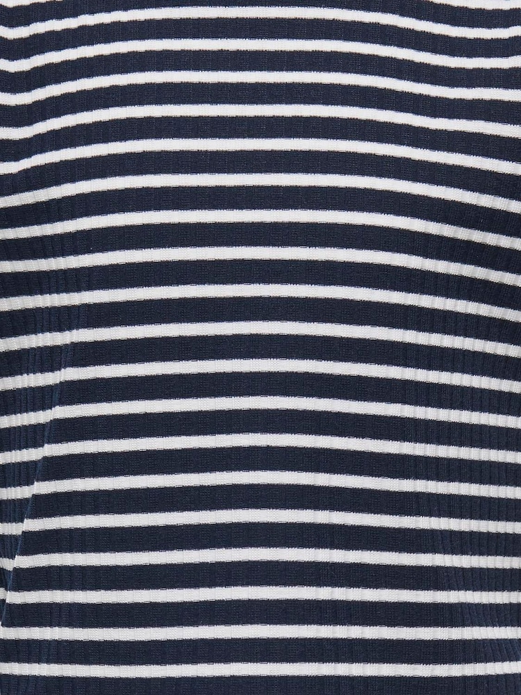 ONLY KIDS Blue Stripe T-Shirt - Image 4 of 4