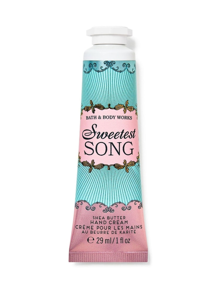 Bath & Body Works Sweetest Song Hand Cream 1 fl oz / 29 mL - Image 1 of 1 Bath & Body Works Sweetest Song Hand Cream 1 fl oz / 29 mL - Image 1 of 1