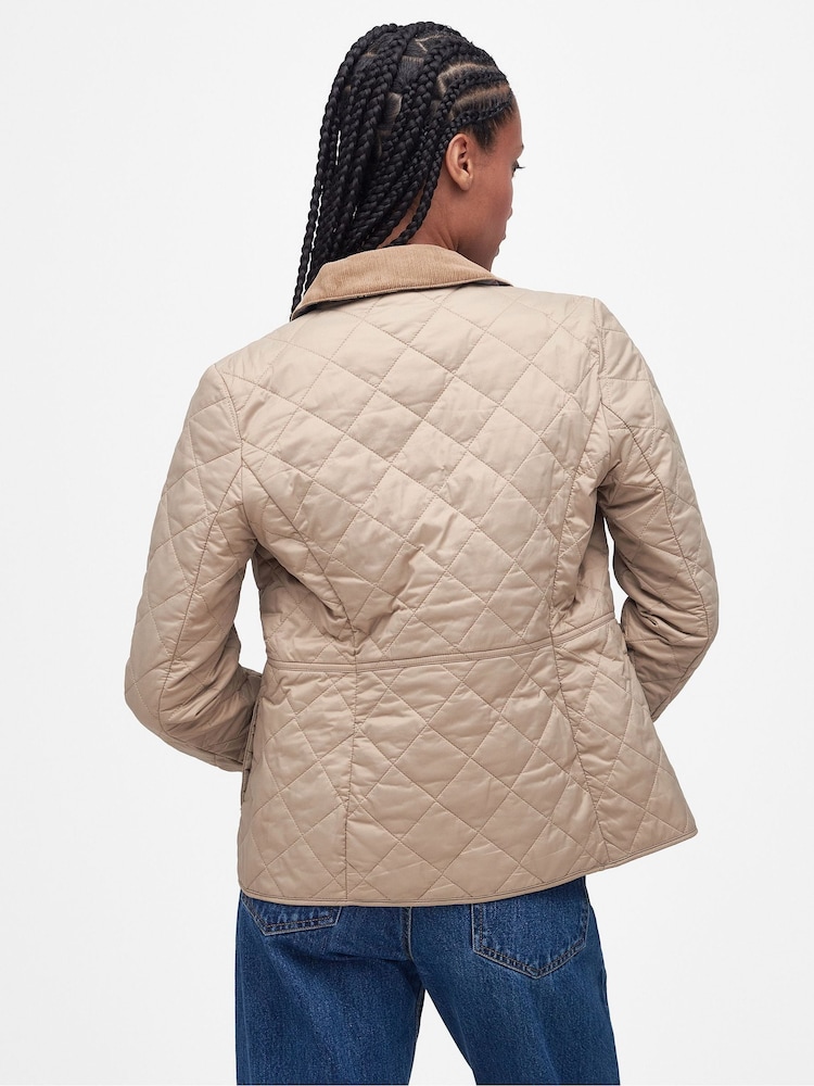 Barbour® Cream Deveron Quilted Jacket - Image 2 of 7