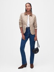 Barbour® Cream Deveron Quilted Jacket - Image 4 of 7