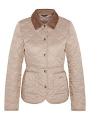 Barbour® Cream Deveron Quilted Jacket - Image 6 of 7