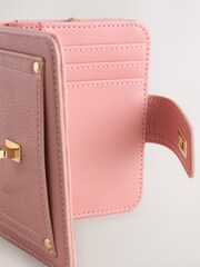 Mink/Pink Buckle Midi Purse - Image 5 of 5