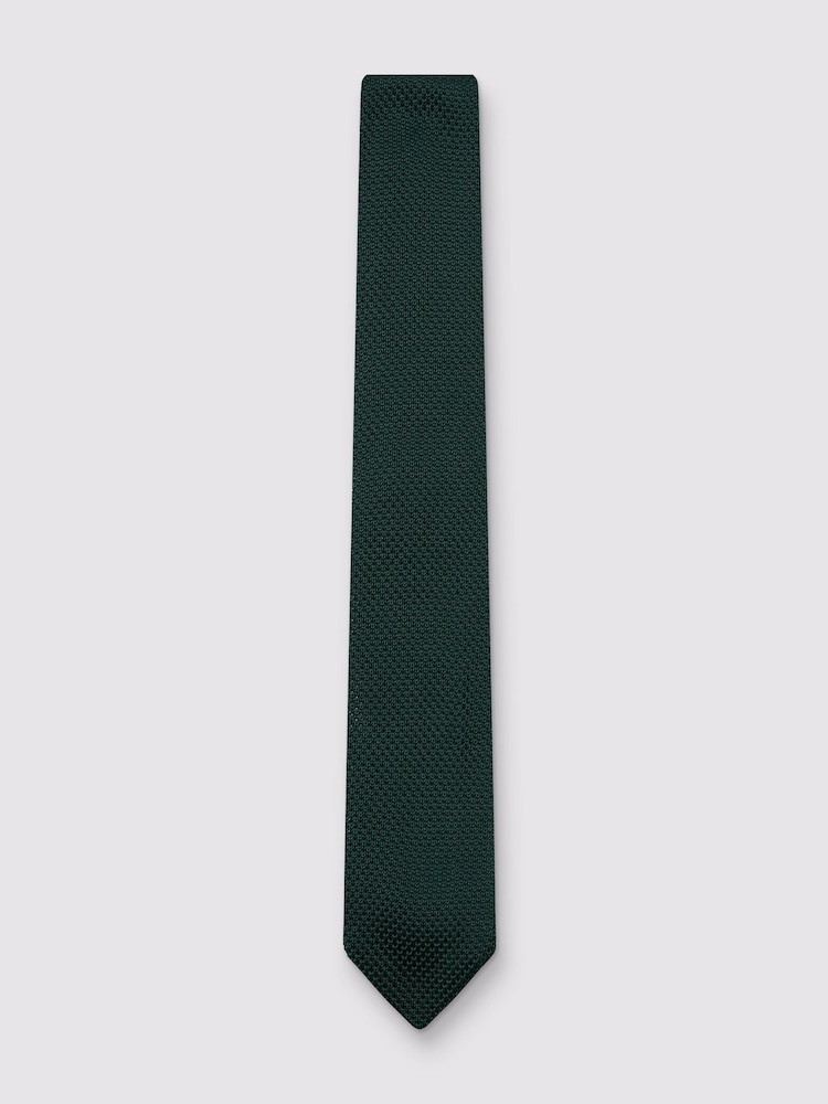 Antique Rogue Green Knitted Tie - Image 1 of 4