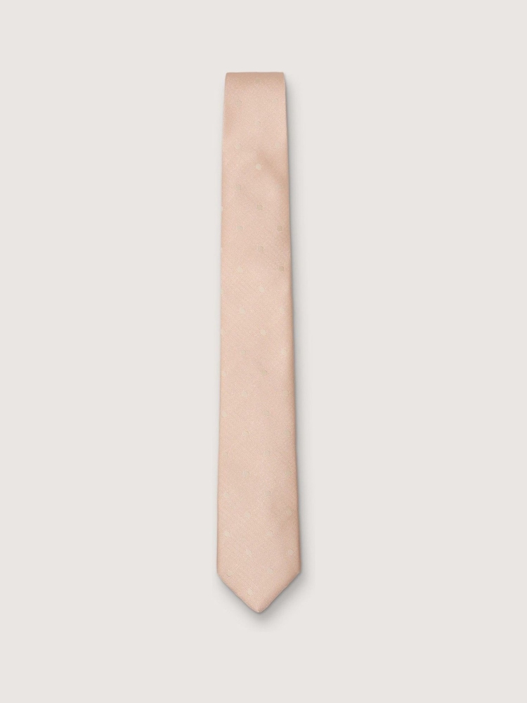 Antique Rogue Pink Polka Dot Tie - Image 1 of 4