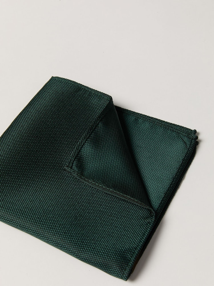 Antique Rogue Green Texture Handkerchief - Image 2 of 3