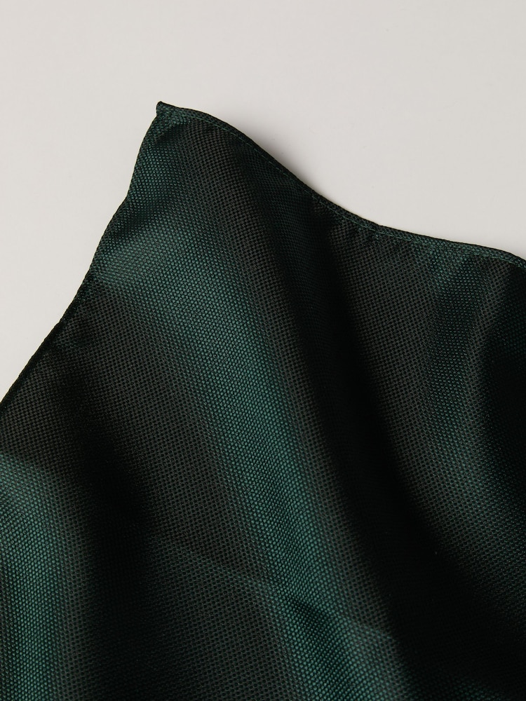 Antique Rogue Green Texture Handkerchief - Image 3 of 3