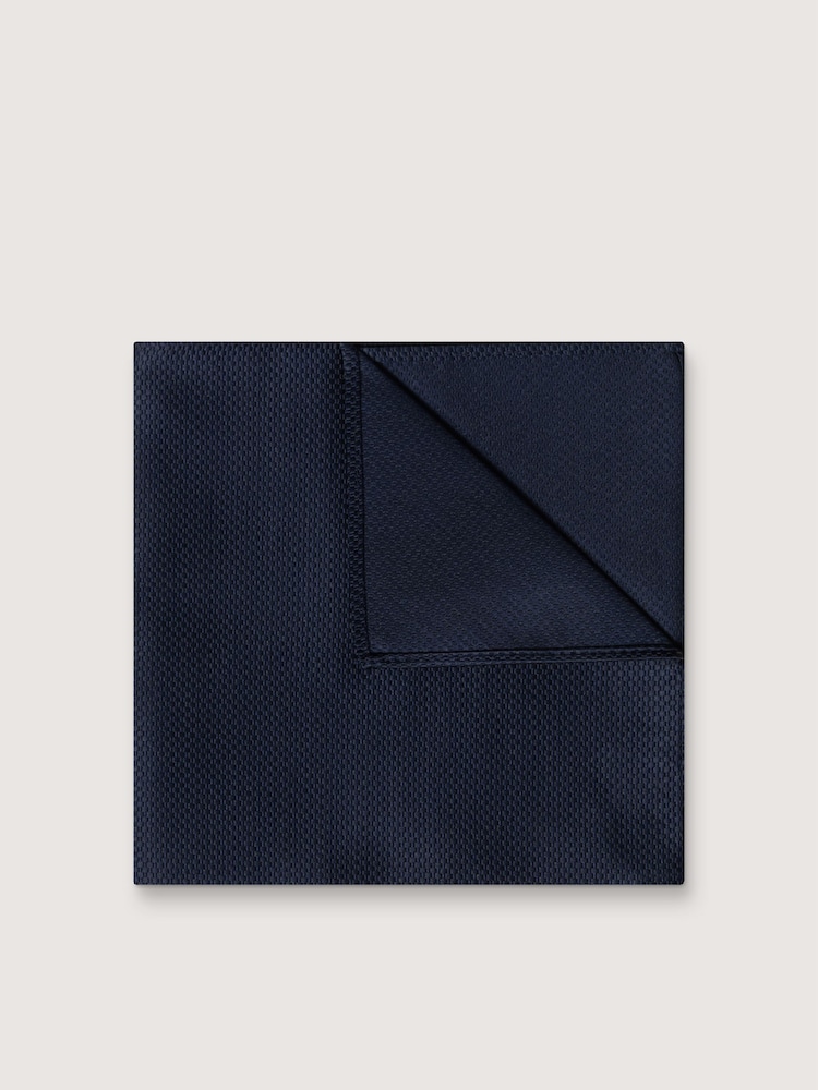 Antique Rogue Blue Texture Handkerchief - Image 1 of 3